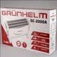 Обігрівач Grunhelm GC-2000A, 2000 Вт, електричний конвектор, з термостатом, білий - зображення 3