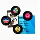 Магниты Грампластинка Turntable Magnets 4 шт - изображение 2