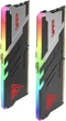 Пам'ять 16Gb x 2 (32Gb Kit) DDR5, 6000 MHz, Patriot Venom RGB, Black, 36-36-36-76, 1.35V, з радіатором (PVVR532G600C36K) - зображення 8