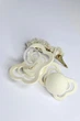 Пустушка ортодонтична BIBS Couture Silicone size 1 (0-6 m), Ivory - изображение 3