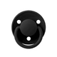 Пустушка BIBS De Lux Silicone Onesize (0-36 m), Black - изображение 2