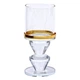 Свічник скляний Light House LG-30087 CL прозорий висота 13 см - зображення 1