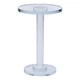 Тортовница стеклянная на ножке 12×18 см круглая стойка для торта, капкейков HP-4-68M - изображение 2