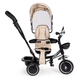 Rowerek trójkołowy EcoToys z obracanym siedziskiem i daszkiem JM-066-9 Beżowy (5903089065470) - obraz 3