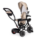 Rowerek trójkołowy EcoToys z obracanym siedziskiem i daszkiem JM-066-9 Beżowy (5903089065470) - obraz 4