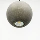 Підвіс MOON CONCRETE у вигляді сірої бетонної кулі Line.F MJ 169-100 GR - зображення 3