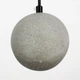 Підвіс MOON CONCRETE у вигляді сірої бетонної кулі Line.F MJ 169-100 GR - зображення 4