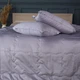 Набор MirSon №2966 Одеяло летнее Детское 110х140 Line Satin Light Pro 10-016 Creamy Хлопок + 2 подушки 50х70 + 2 наволочки 50х70 + простынь 110х160 (2200010971507) - изображение 4
