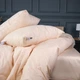 Набор MirSon №2958 Одеяло летнее Детское 110х140 Line Satin Light Pro 10-001 Snow White Eco-Soft + 2 подушки 50х70 + 2 наволочки 50х70 + простынь 110х160 (2200010971286) - изображение 4