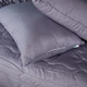 Набор MirSon №2966 Одеяло летнее Детское 110х140 Line Satin Light Pro 10-016 Creamy Хлопок + 2 подушки 50х70 + 2 наволочки 50х70 + простынь 110х160 (2200010971507) - изображение 5