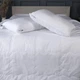 Набор MirSon №2968 Одеяло летнее Детское 110х140 Line Satin Light Pro 10-006 Black Хлопок + 2 подушки 50х70 + 2 наволочки 50х70 + простынь 110х160 (2200010971521) - изображение 4