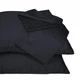 Набор MirSon №2974 Одеяло летнее Евро 200х220 Line Satin Light Pro 10-006 Black Шерсть + 2 наволочки 50х70 + простынь 220х240 (2200010980745) - изображение 5