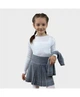 Дитяча в’язана спiдниця Герда для дівчинки ARTKNIT 140 Сірий (ak22459) - зображення 1