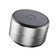 Вібраційна Bluetooth міні колонка 3W / BT 5.3 / TWS / з ремінцем Silver - зображення 1