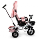 Rowerek trójkołowy EcoToys Delux 360° JM-068-17 Różowy (5903089068464) - obraz 7