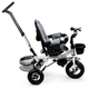 Триколісний велосипед EcoToys Delux 360° JM-068-17 Сірий (5903089063324) - зображення 7