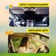 Универсальный автомобильный солнцезащитный зонтик на лобовое стекло от солнечных лучей 78 х 136 см - изображение 3