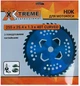 Ніж для мотокоси X-Treme 40Т Curved з побідитовими напайками (BP84086) - изображение 3