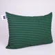 Набор подушек MirSon Сolor Fun Line 17-0612 Stripe Emerald № 0104 Хлопок средняя 50x70 см 2 шт (2200011158525) - изображение 4