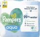 Детские влажные салфетки, 4x48 шт. - Pampers Harmonie Aqua Baby Wipes 4x48шт (1348145-27057011) - изображение 2