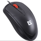 Проводная бесшумная мышка Defender Icon MB-057 3кн 1000dpi Black (52057) - изображение 2
