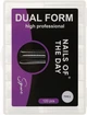 Верхние формы для ногтей, квадрат, 120 шт - Nails Of The Day Dual Form Square (Type 5) 120шт (1408958-27057410) - изображение 2