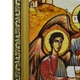 Икона "Святая Троица" янтарная Л. Кинцурашвили 30х40 - изображение 2