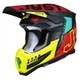 Мотошолом Just1 J22-F Falcon Fluo Red Yellow Black - M - зображення 1