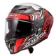 Мотошолом LS2 FF807 Dragon Enthum Red - XL - зображення 1