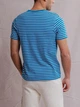 Футболка хлопковая длинная мужская U.S. Polo Assn 11A530-2100A(autumn teal) XL Морская с принтом (786660171716) - изображение 2