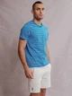 Футболка хлопковая длинная мужская U.S. Polo Assn 11A530-2100A(autumn teal) XL Морская с принтом (786660171716) - изображение 5