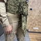 Підсумок фартух напашник для плитоноски, розмір L, Піксель, WINTAC, Cordura 1000D, сумка під балістичний пакет - зображення 5