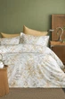 Двоспальний Євро комплект - Issimo Home Occale beige Сатин Преміум - изображение 1