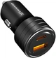 Автомобільний зарядний пристрій Grand-X CH-30B 30W USB + TypeC PD, QС3.0, AFC, FCP, SCP, VOOC - зображення 1