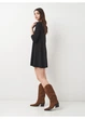 Платье Stradivarius S Черный 7242070001_дл.рукав_05 - изображение 3