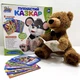 Мишка интерактивный LIMO TOY Сказочник 8 карточек со сказками Коричневый (FT 0034) - изображение 3