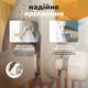 Музыкальный мобиль на кроватку с проекцией весёлых зверят Sleepy Pingvi, ночник, проектор и пульт управления, бежевый - изображение 7
