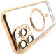 Чохол для смартфона BeCover TPU Chrome Case MagSafe для Apple iPhone 16 Pro Max Gold (BC_712086) - зображення 3