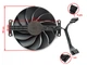 Вентилятор кулер для відеокарти ASUS TUF RTX 4060 Ti 4070 Ti Super 90 мм 7-pin (orgnl) CF9015U12D (T129215BU CF9010U12D) (№491.03) - зображення 3