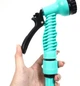 Растяжной поливочный шланг 22,5м с распылителем на 7 режимов Expandable Garden Hose K-75FT Turquoise - изображение 5