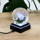 3D хрустальная сфера глобус с LED подсветкой и USB Гранд Презент Галактика 10.7х6.7 см черное основание - изображение 2