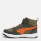 Детские зимние ботинки для мальчика Puma Rebound V6 Mid WTR 30797905 32 Dark Olive-Maple Syrup-Puma Olive (4067979491037) - изображение 3