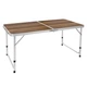 Розкладний стіл валіза з 4 стільцями для пікніка, риболовлі Folding Table 120 х 60 х 70 см (MH-5309S) Коричневий - зображення 5