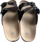Ортопедичні шльопанці для дівчаток FootCare FA-301, коричневий лак, розмір 33 - зображення 3