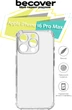Чохол для смартфона BeCover Anti-Shock для Apple iPhone 16 Pro Max Transparent (BC_712113) - зображення 3