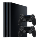Набор Консоль Sony PlayStation 4 Pro CUH-72xx 1TB Black Б/У + Геймпад Беспроводной DualShock 4 Version 2 2шт - изображение 1