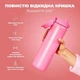 Бутылка для воды металлическая вакуумная ION8 920 мл Vacuum Insulated Rose Bloom (I8TS1000ROSEB) - изображение 3