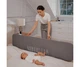Барьер на детскую кровать Lora XL 150*46 Grey stone - изображение 3