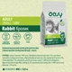 Сухий корм для собак малих пород Oasy One Animal Protein Кролик 800 гр. - зображення 2