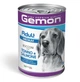 Вологий корм для собак GEMON (Жемон) DOG WET Medium Adult шматочки з тунцем та лососем 0.415 кг. - изображение 1